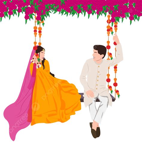 Indian Wedding Clipart Colour – NBKomputer