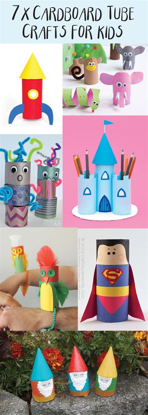 7 x Cardboard Tube Crafts — Doodle and Stitch