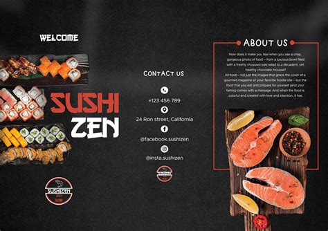 Restaurant Menu ( Sea Food ) :: Behance