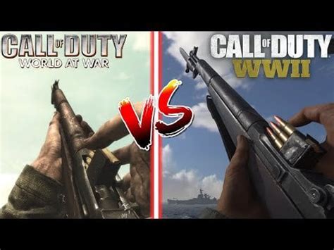 Call of Duty World at War vs WW2 Direct Comparison : r ...