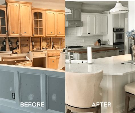 Refacing Kitchen Cabinets Before And After Photos – Things In The Kitchen