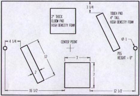 AAA - Armwrestling Table Specifications