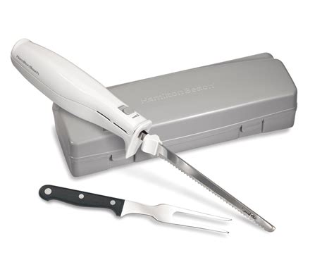 Hamilton Beach 74250 Carve 'n Set Electric Knife with Case, White: Amazon.ca: Home & Kitchen