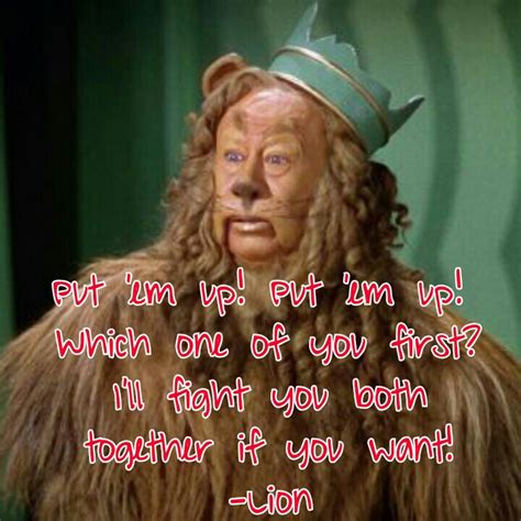 Wizard Of Oz Lion Quotes. QuotesGram