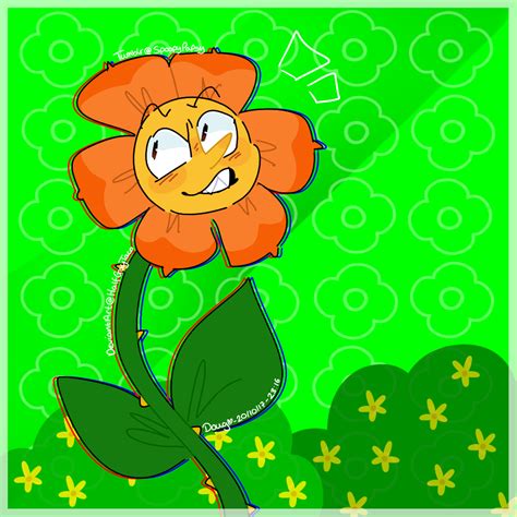 Fanart // Cagney Carnation [Cuphead] by HalfGayTaco on DeviantArt