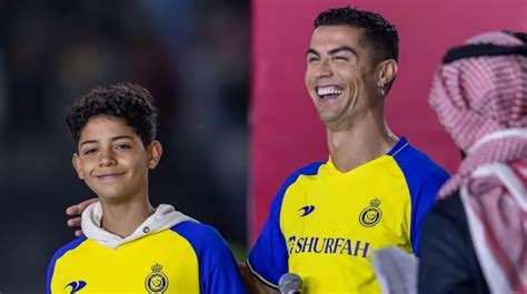 Cristiano Ronaldo Jr training two years above his age at elite sporting talent academy - Mirror ...