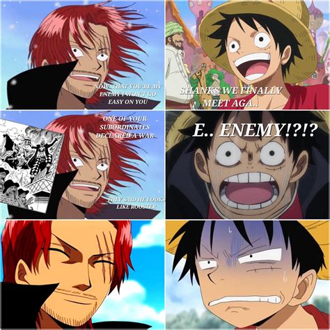 Shanks and Luffy Reunion : MemePiece