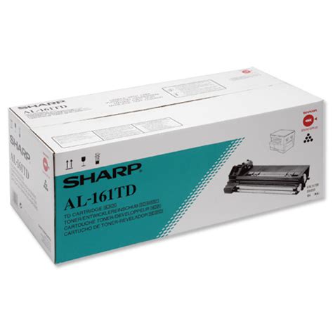 Sharp Copier Toner Cartridge Page Life 9000pp Black Ref AL161TD ...