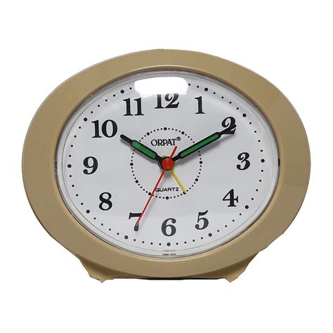 Orpat TBB-307 Buzzer Alarm Clock (Apricot) | Orpat Group