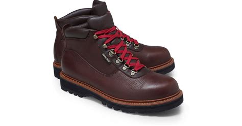 Brooks Brothers Hiking Boots in Brown for Men - Lyst