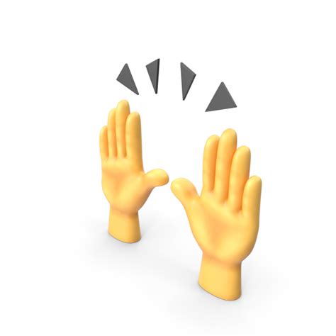 Raising Hands Emoji PNG Images & PSDs for Download | PixelSquid - S113216493