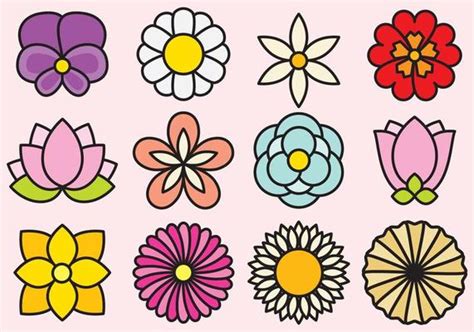 Flower Clipart Vector Art, Icons, and Graphics for Free Download