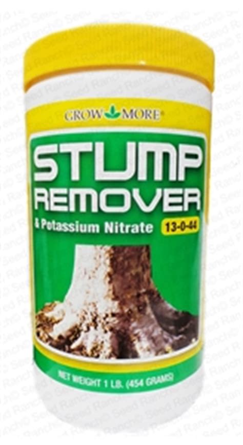 Grow More Stump Remover & Potassium Nitrate