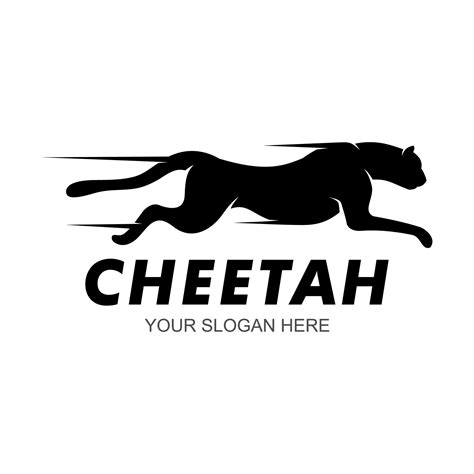 cheetah vector logo 7688752 Vector Art at Vecteezy