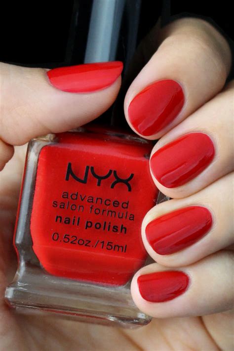 Red Nail Polish - Bright Red Nail Polish - Nail Lacquer - $4.00