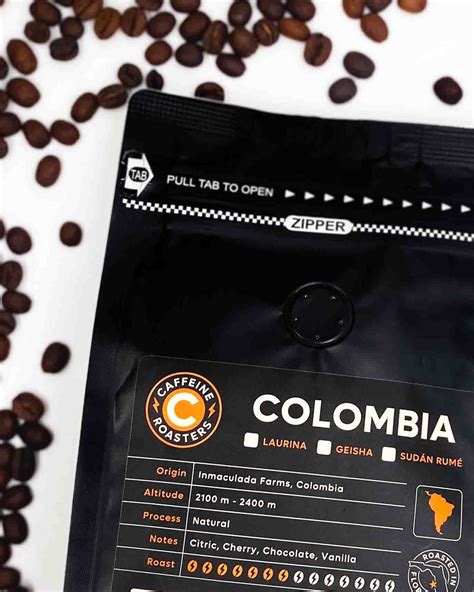 Colombian, Medium Roast Coffee – Caffeine Roasters