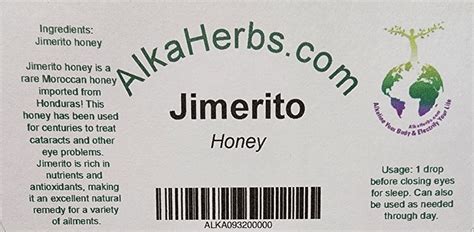 Jimerito Honey | Honduran Honey | AlkaHerbs