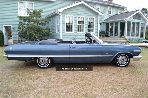 1963 Chevrolet Impala Ss Convertible