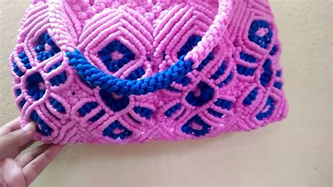 Macrame Bag Belt making Tutorial - YouTube