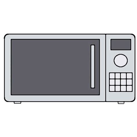 How to Draw a Microwave for Kids