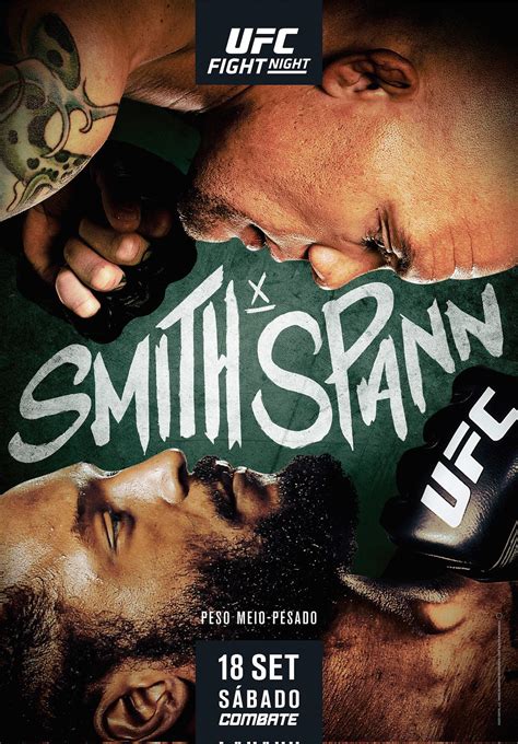 Official Smith vs Spann poster : r/MMA