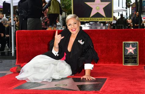 Pink at Hollywood Walk of Fame Ceremony 2019 | POPSUGAR Celebrity Photo 10