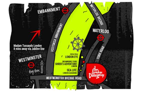 Directions & Parking | The London Dungeon