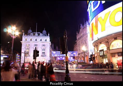 Piccadilly Circus at Night by marksmedia on deviantART