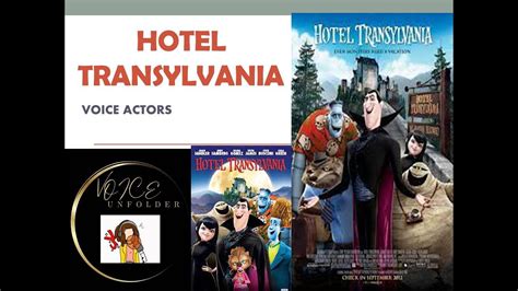 Hotel Transylvania voice actors - YouTube