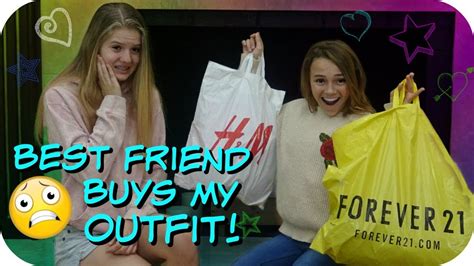 BEST FRIENDS BUY EACH OTHER OUTFITS CHALLENGE WITH KAYLA DAVIS || Taylor and Vanessa - YouTube