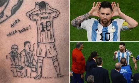 Messi tributes in all shape and tattoos