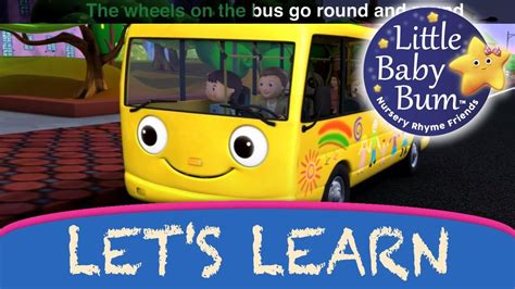 Little Baby Bum | Wheels on The Bus Part 1 | Nursery Rhymes for Babies | Songs for Kids - YouTube