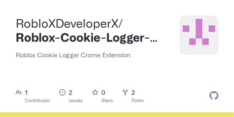 GitHub - RobloXDeveloperX/Roblox-Cookie-Logger-Chrome-Extension: Roblox Cookie Logger Crome ...