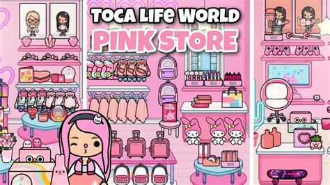 Toca Boca Pink Store 🌸 + All Pink Items 🌸 + New Free Gifts 😍🎁 ...