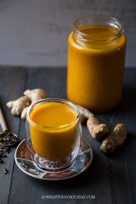 Indonesian Jamu Kunyit Jahe Asam (Turmeric Ginger Tamarind Juice) | Turmeric drink, Nutrition ...