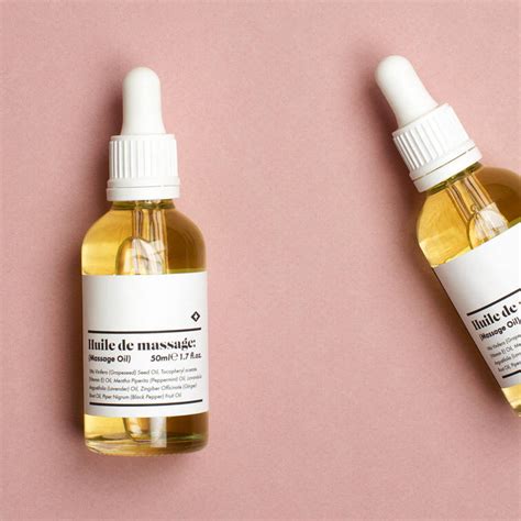 natural massage oil by men's society | notonthehighstreet.com