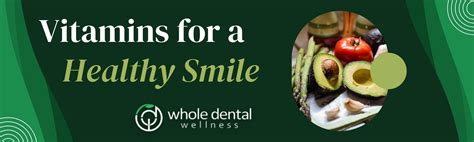 5 Essential Vitamins for healthy teeth and gums