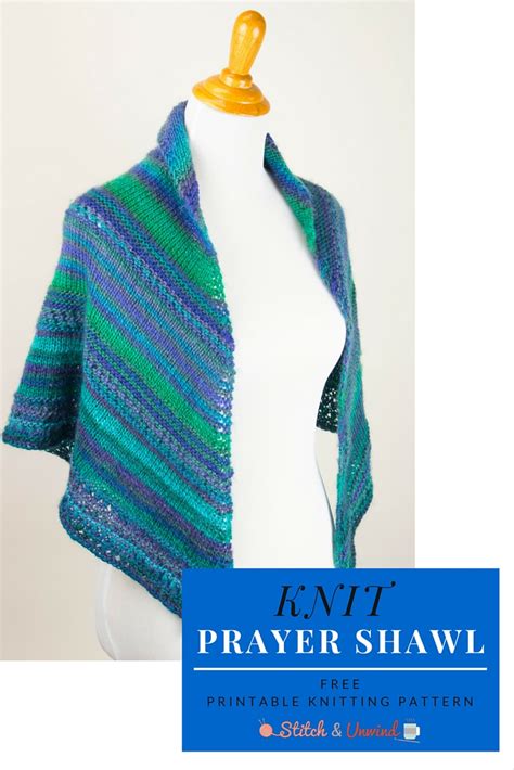 A Blessed Day: Knit Prayer Shawl