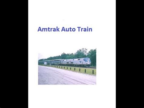 Amtrak's Auto Train, Sanford, Fl