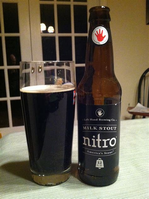 Nitro Milk Stout – Left Hand Brewing Co. – brewscale