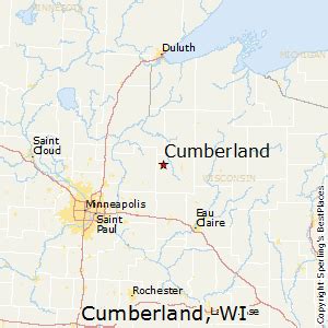 Cumberland Wisconsin Map - Zip Code Map