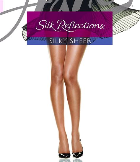 Hanes Silk Reflections Sheer Sandalfoot Hosiery | Dillard's