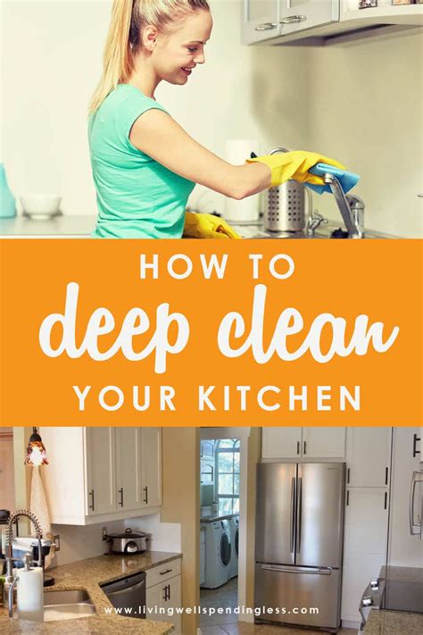 How to Deep Clean Your Kitchen | Spring Cleaning Tips