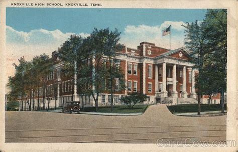 Knoxville High School Tennessee Postcard