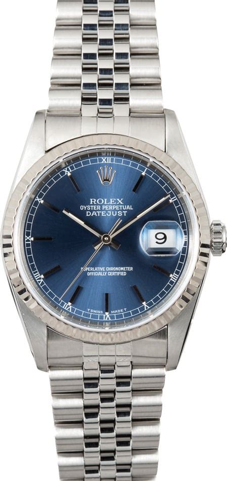 Buy Used Rolex Datejust 16234 | Bob's Watches - Sku: 114522