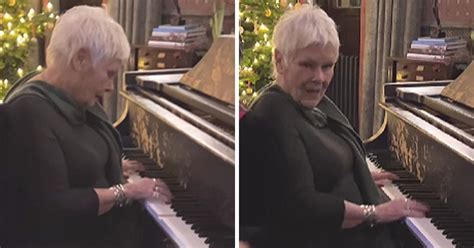 Judi Dench Proved She’s A Good 'Pianist’ With A Spontaneous ABBA Duet Featuring Sharleen Spiteri