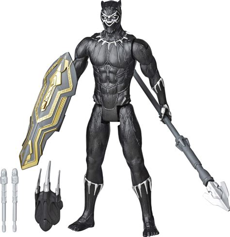 Amazon.com: Avengers Titan Hero Series Blast Gear Deluxe Black Panther ...