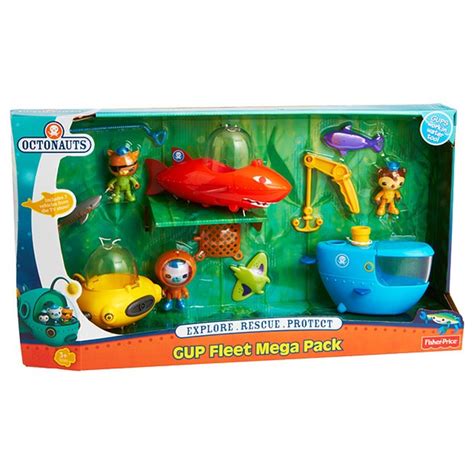 Fisher Price Octonauts GUP Fleet Mega Pack Toy Play Set