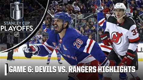 New Jersey Devils vs. New York Rangers: First Round, Gm 6 | Full Game ...