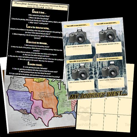 U.S. History: Manifest Destiny & Westward Expansion by Teach Simple